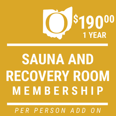 Sauna & Recovery Room Add On - 1 Year