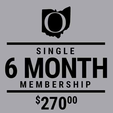 Single - 6 Month Membership